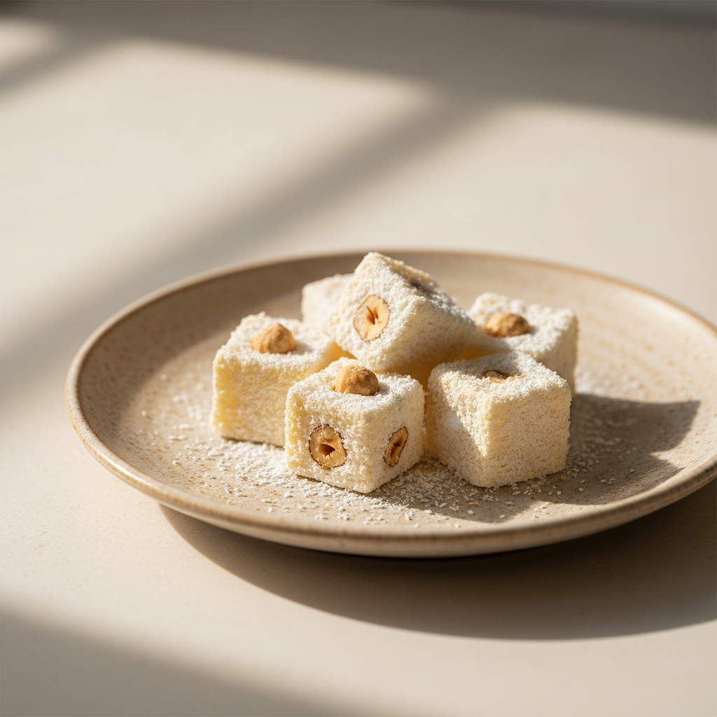 Carsibasi Premium Gluten-Free Sultan Turkish Delight with Hazelnut - 500g Box