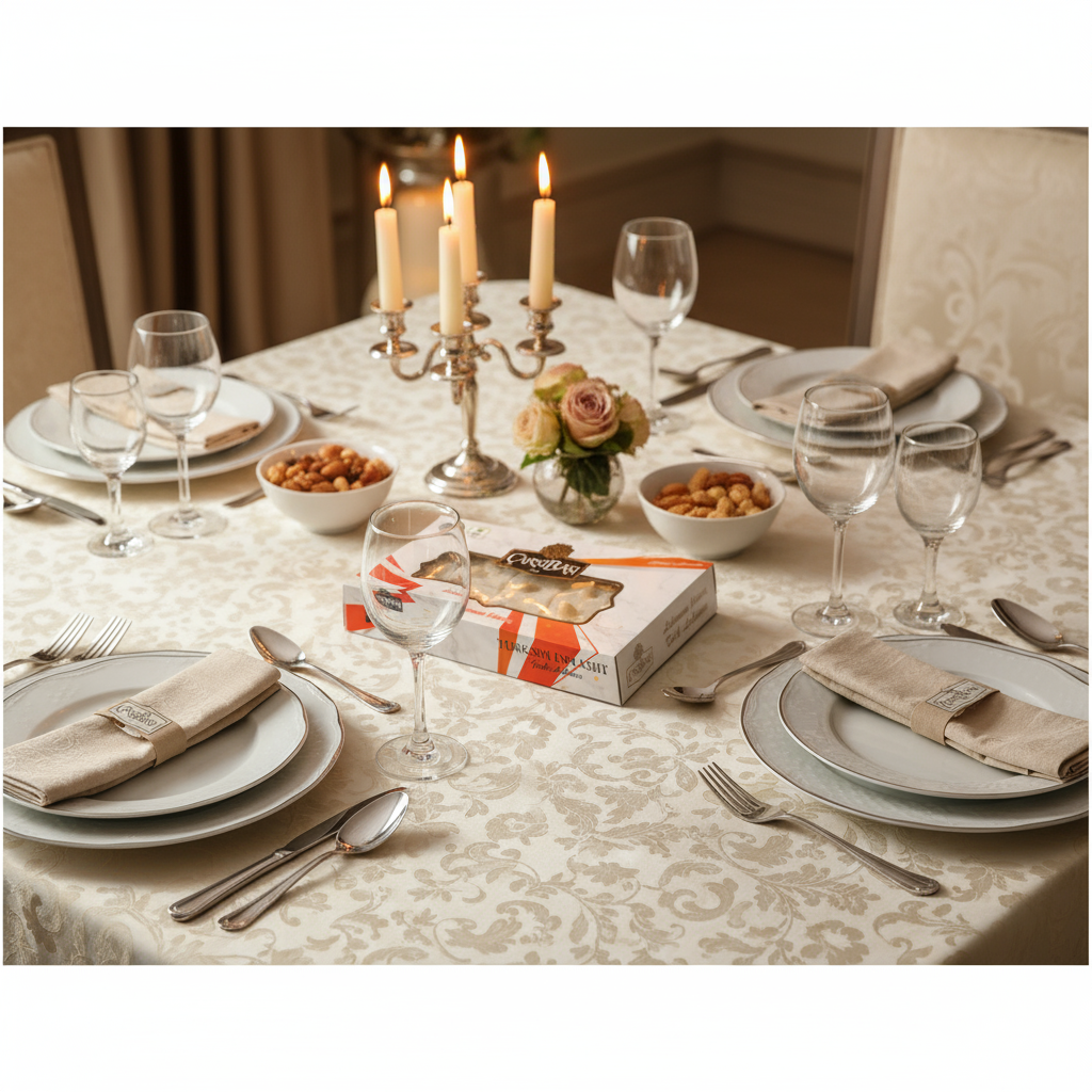 Carsibasi Premium Gluten-Free Sultan Turkish Delight with Hazelnut - 500g Box