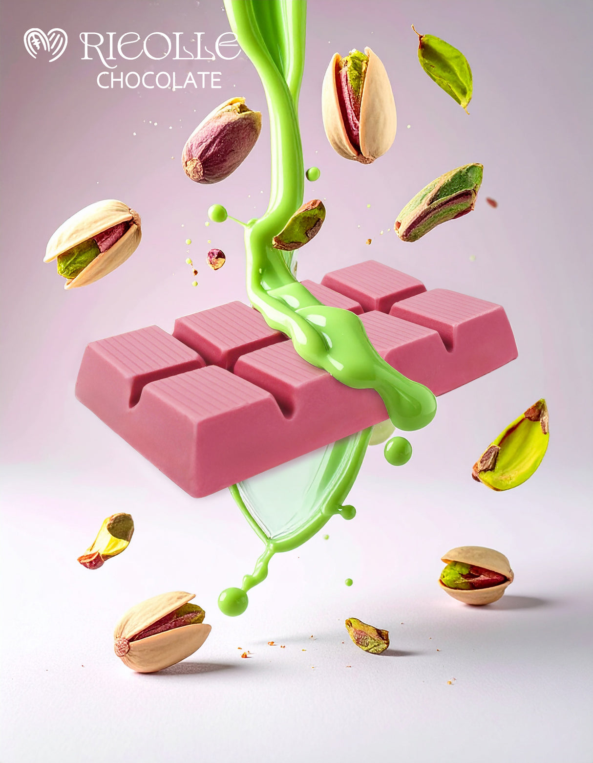 Ricolle Angel Hair Pink Pistachio Chocolate