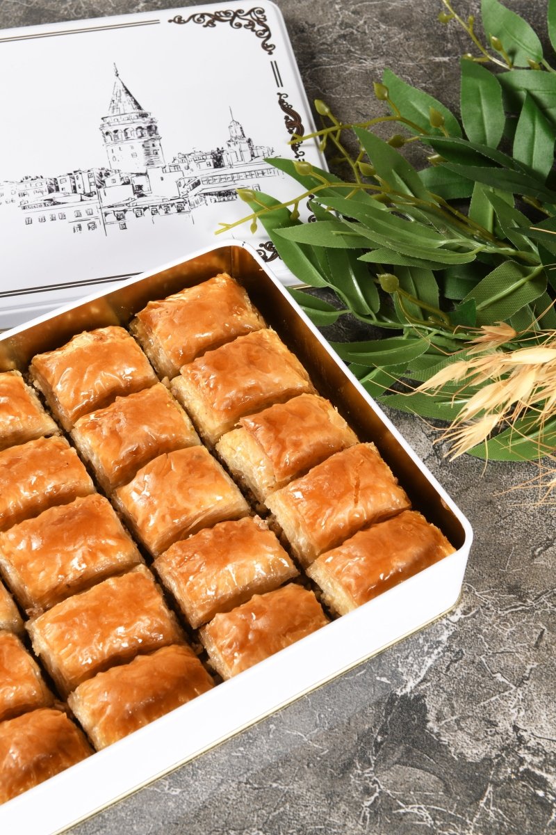 Asi | Walnut Baklava in Gift Metal Box - TryAladdin