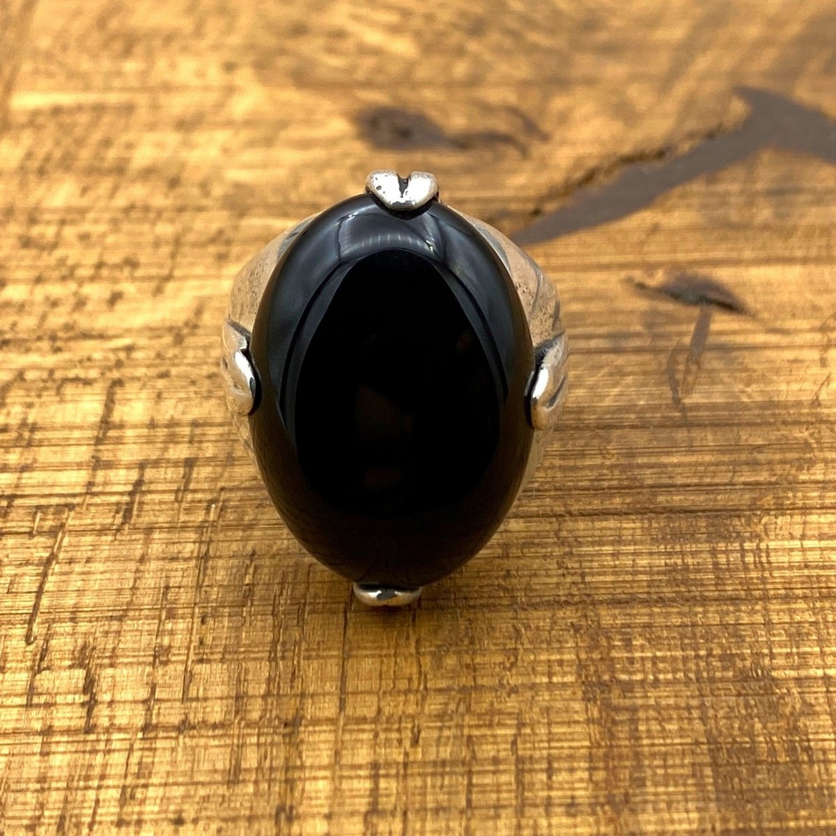 Black Onyx Ring - TryAladdin