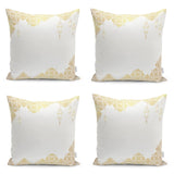 Digital Printed Runner and Cushion Pillow Cover Set with Arabian Lantern Design - TryAladdin