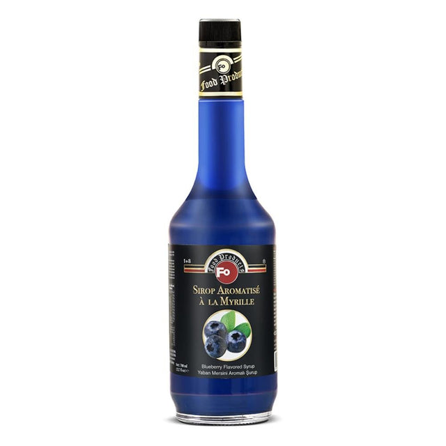 FO | Blueberry Flavored Cocktail Syrup - Blue (700ml) - TryAladdin
