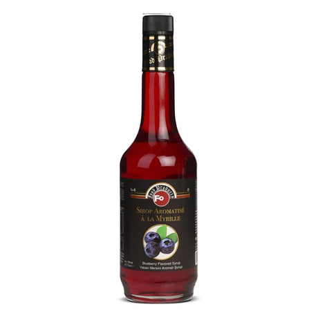 FO | Blueberry Flavored Cocktail Syrup - Red (700ml) - TryAladdin