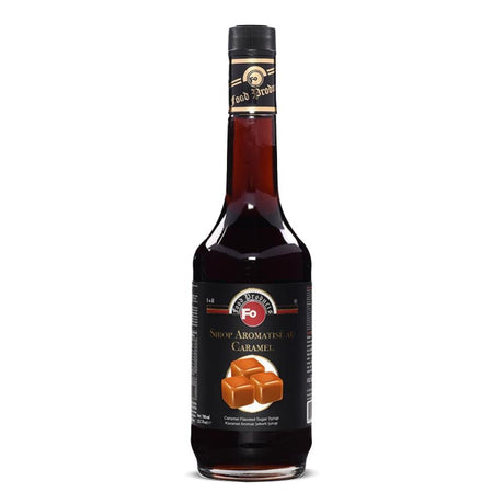 FO | Caramel Flavored Cocktail Syrup - With Sugar (700ml) - TryAladdin