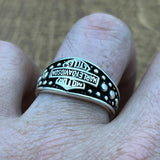 Harley Davidson 925 Sterling Silver Ring - TryAladdin