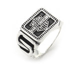 Harley Davidson 925K Sterling Silver Ring - TryAladdin