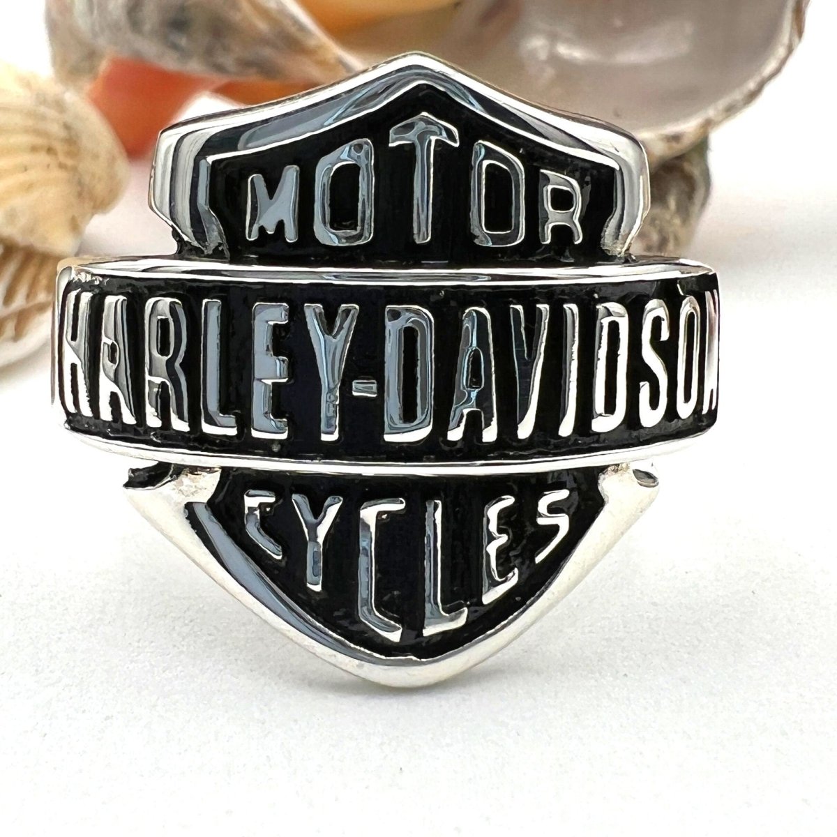 Harley Davidson Signet Ring Jewelry - TryAladdin