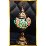 HND Handicraft | Handmade Turkish - Moroccan Mosaic Table Lamp - TryAladdin