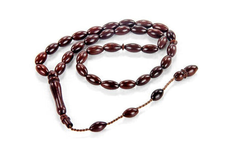 Kuka Wood Tasbih - 33 Beads - 6 mm Barley Cut - TryAladdin