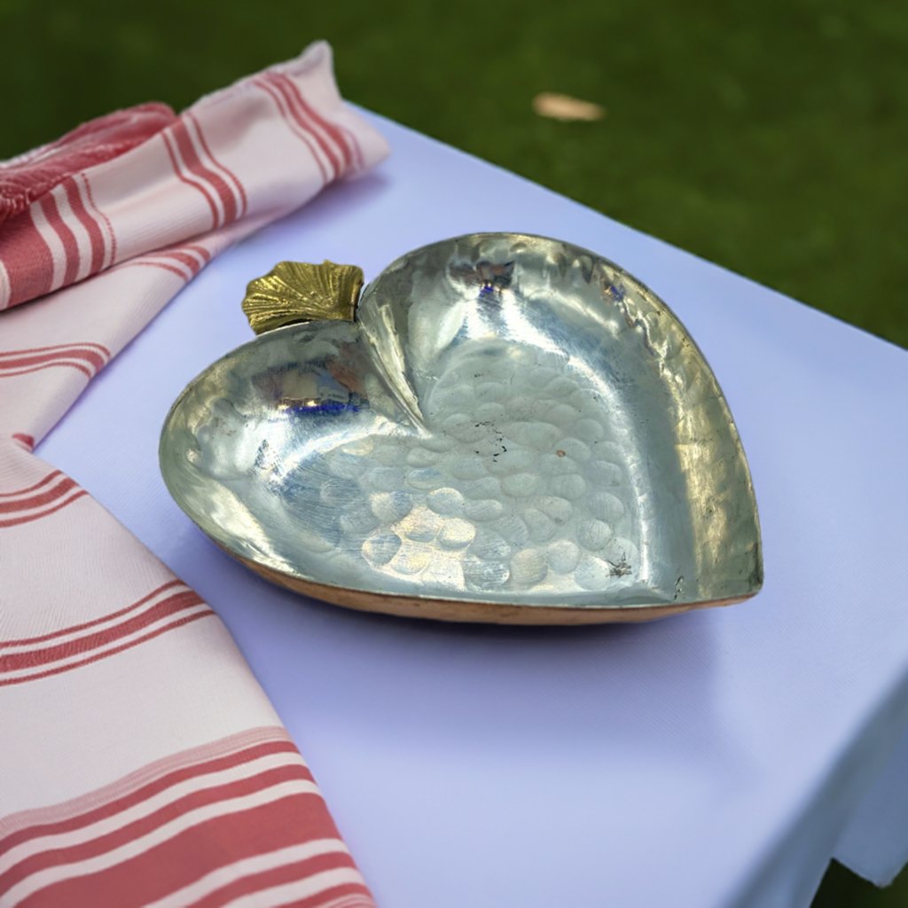 Lavina | Bronze Heart Shaped Bowl (13 cm) - TryAladdin