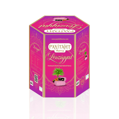 Levziyyat Raspberry Chocolate Dates with Almonds - TryAladdin