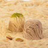 Lokum Atolyesi | Cocoa and Vanilla Flavored Floss Halva with Pistachio - TryAladdin