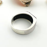 Men's Black Onyx Ring - TryAladdin