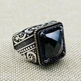 Men's Handmade Ring, Onyx Variant - TryAladdin