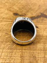 Men's Minimalist Stoneless Sterling Silver Ring - TryAladdin