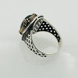 Men's Natural Black Onyx Ring - TryAladdin