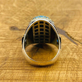 Men's Natural Turquoise Ring - TryAladdin