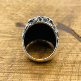 Men's Silver Lion Ring - TryAladdin