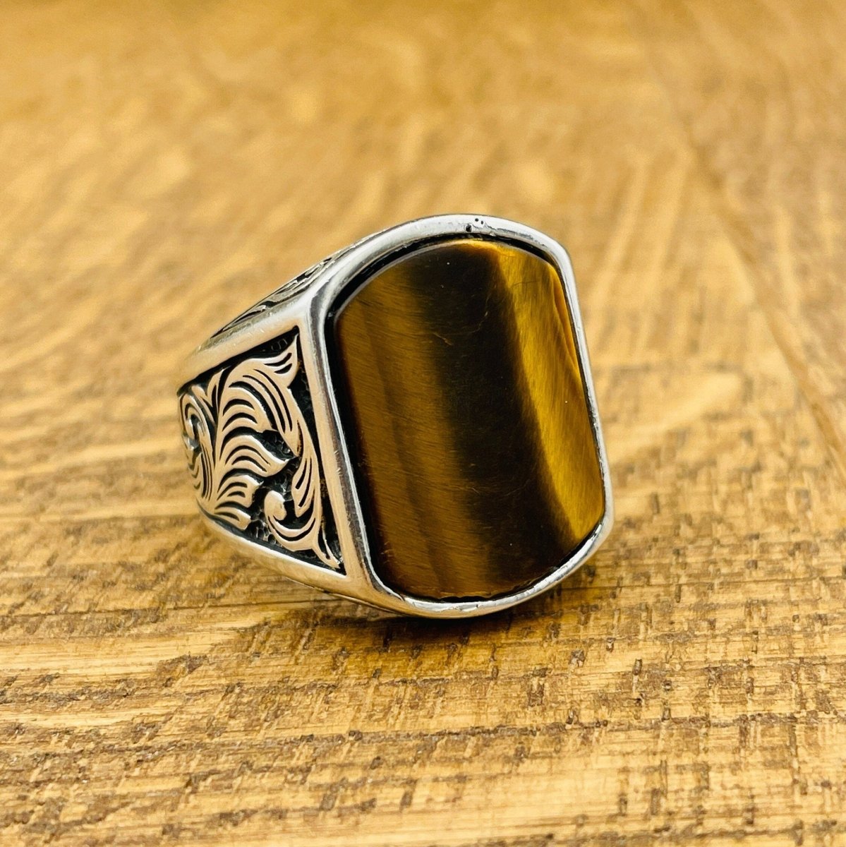 Men's Silver Ring - TryAladdin