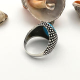 Men’s Turquoise Gemstone Ring - TryAladdin