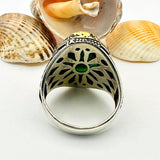 Men's Yemeni Aqeeq Gemstone Ring - TryAladdin