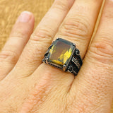 Men's Zultanite Silver Ring - TryAladdin