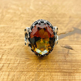 Ottoman Multi - Color Zultanite Men's Ring - TryAladdin