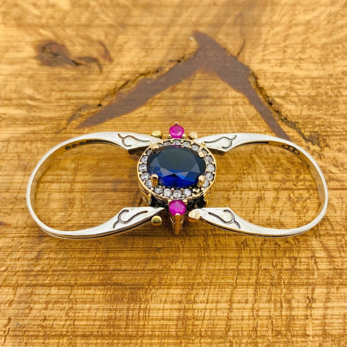 Reversible Zultanite - Sapphire Ring - TryAladdin