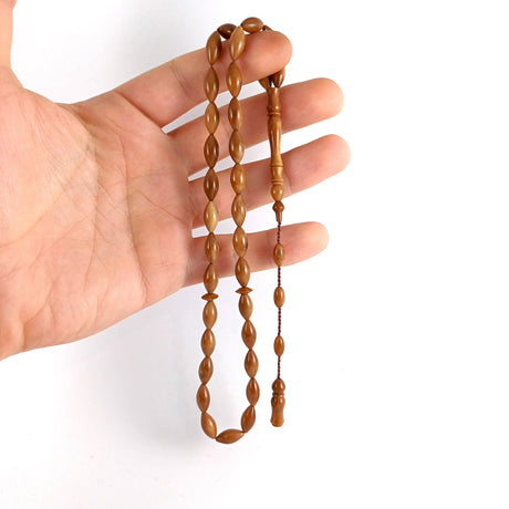 Selderesi | Genuine Kuka Wood Barley Cut Tasbih - TryAladdin