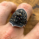 Silver Lion Men's Ring - TryAladdin