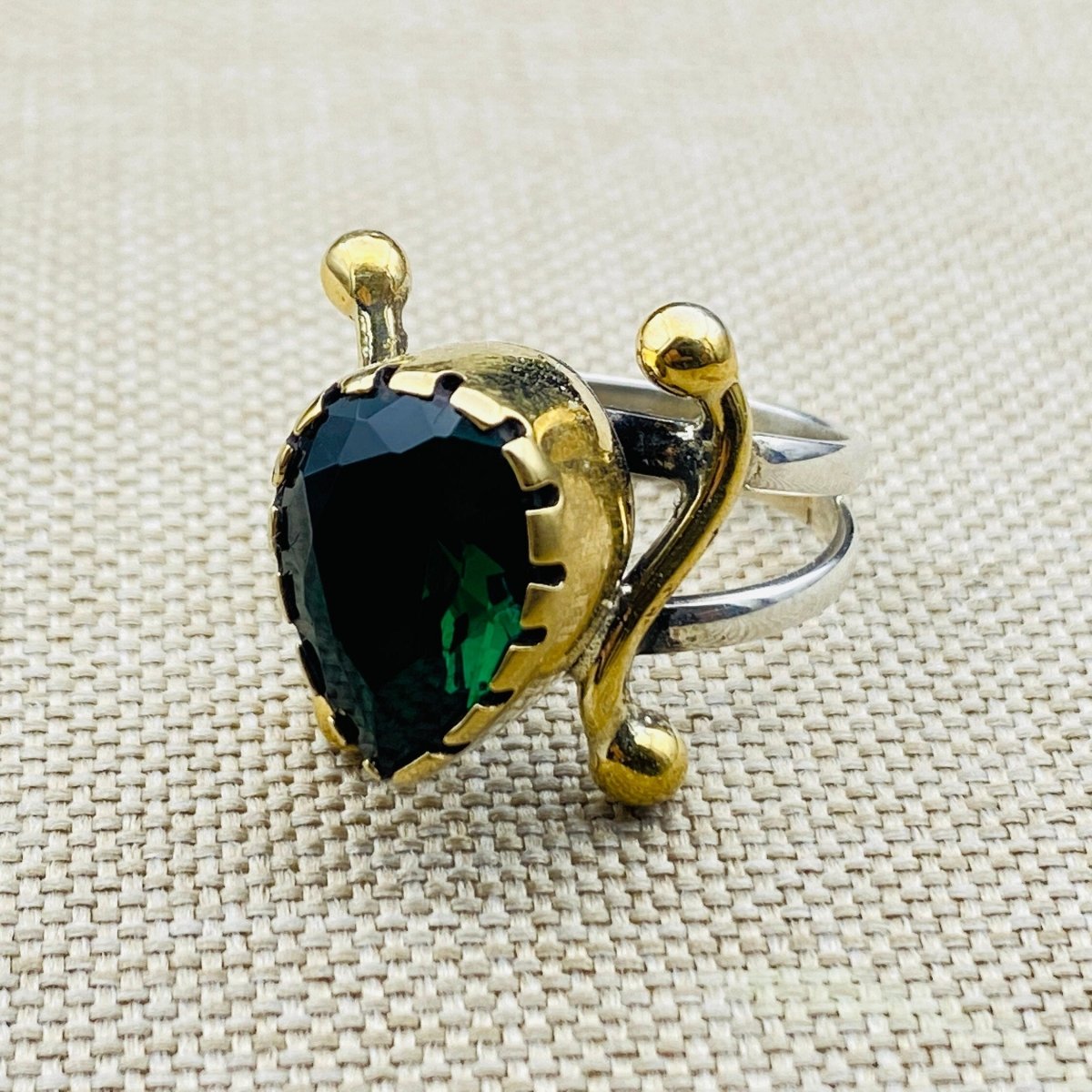 Stunning Zircon Stone Green Ring for Women - TryAladdin