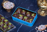 Sukru Efendi 1935 | Chocolate Baklava With Pistachio in Gift Metal Box - TryAladdin