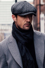 Taki | Black Beanie - Baretta Beckham Peaky Blinders Hat - TryAladdin