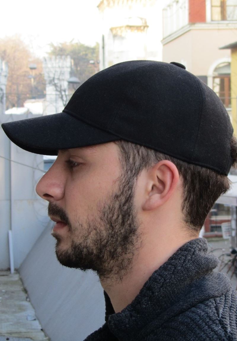 Taki | Winter Cashmere Baseball Cap - Men's Hat - TryAladdin