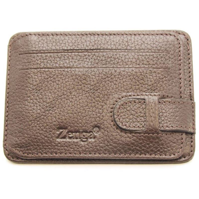 Taki | Zenga Leather Men's Card Holder Wallet - TryAladdin