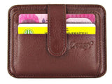 Taki | Zenga Men's Leather Wallet - Calfskin Holder - TryAladdin