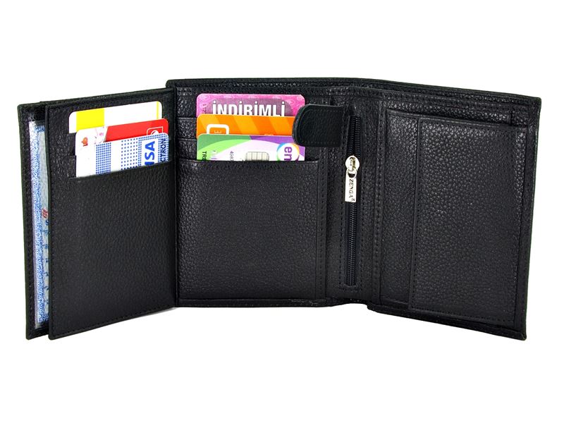 Taki | Zenga Men's Leather Wallet - Multiple Compartments - TryAladdin