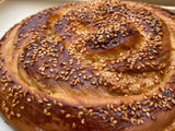 Turkish Pastry with Tahini and Sesame - Tahinli Corek - TryAladdin