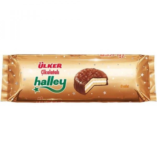 Ulker | Halley Chocolate Covered Sadwich Biscuit 8x30g - TryAladdin