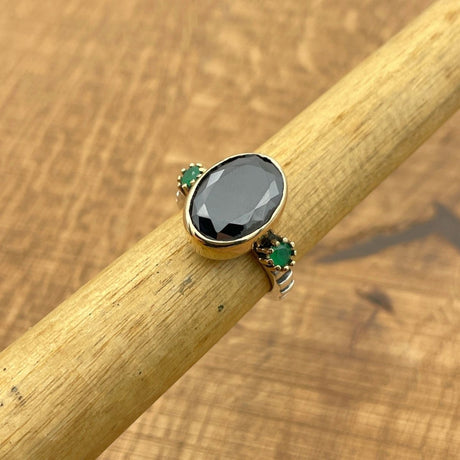 Women's Black Onyx Ring - TryAladdin