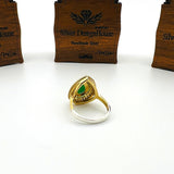 Women's Green Emerald Stone Ring - TryAladdin