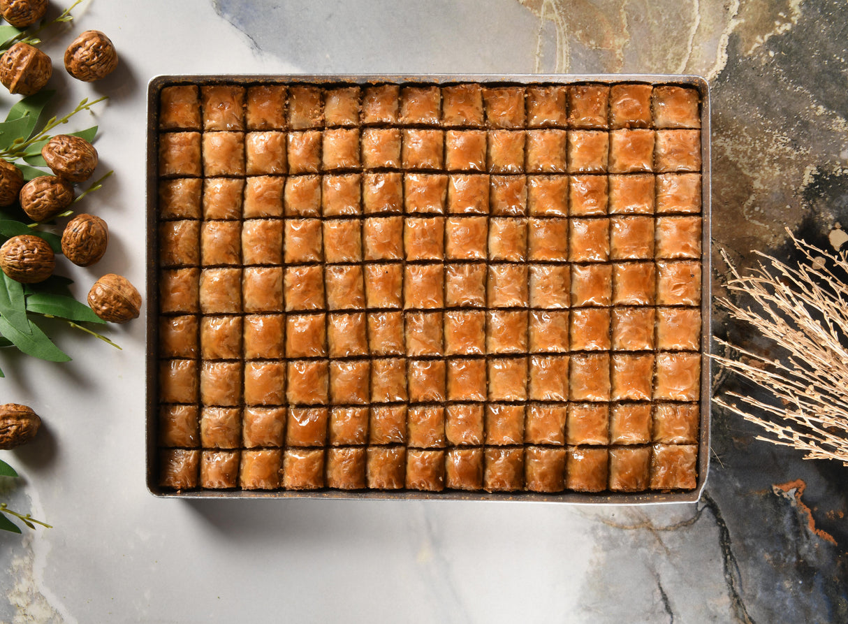 Asi | Special Mini Baklava with Walnut Tray - TryAladdin