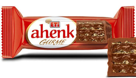 Eti Ahenk Gurme Chocolate Covered Hazelnut Cream Wafer - 3pcs - TryAladdin