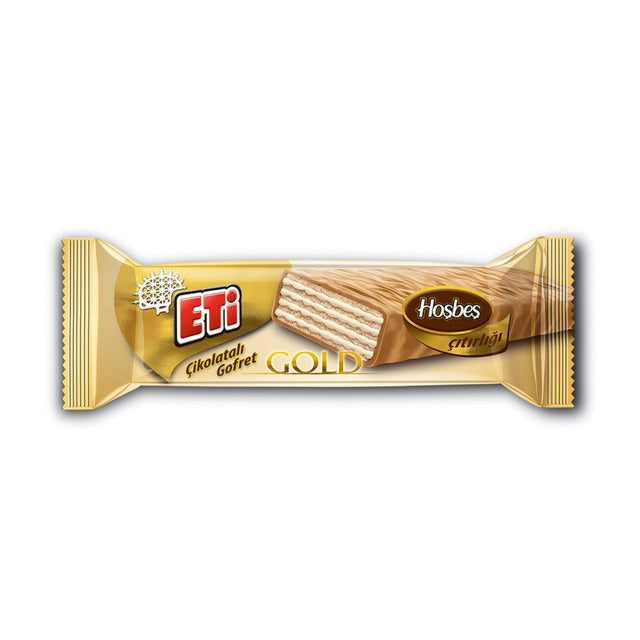 Eti Gold Chocolate Wafer - 5pcs - TryAladdin