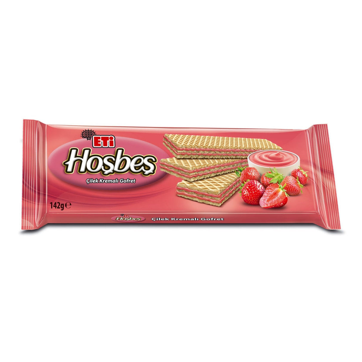 Eti Hosbes Strawberry Cream Wafer - 2pcs - TryAladdin