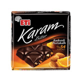 Eti Karam 54% Bitter Chocolate With Almond & Orange - 3pcs - TryAladdin