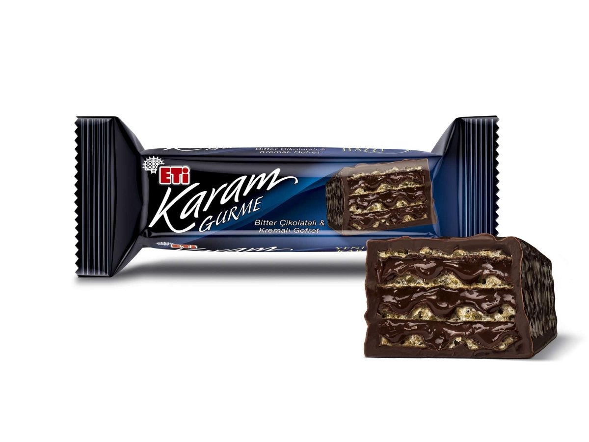 Eti Karam Gurme Dark Chocolate Wafer - 4pcs - TryAladdin