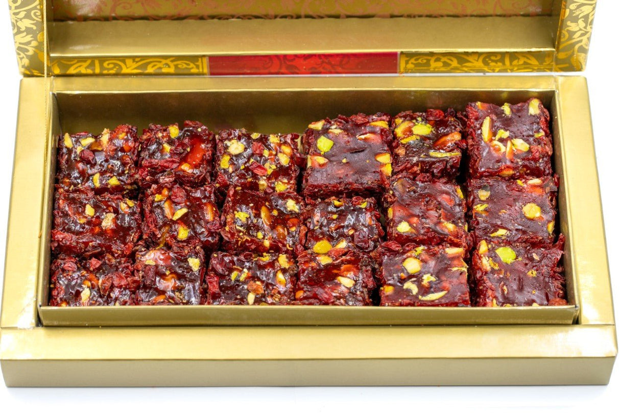 Eyup Sultan Turkish Delight Pistachio Pomegranate Wick with Zeresk Grapes - Indispensable Dessert - TryAladdin