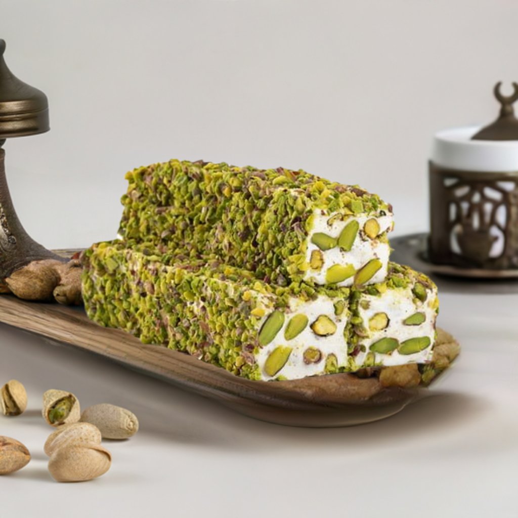 Ganik | Sultan Turkish Delight with Nougat Pistachio Wick - TryAladdin